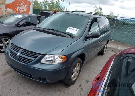 2007 Dodge Grand Caravan Sxt from USA, damaged, VIN 2D4GP44L37R164948